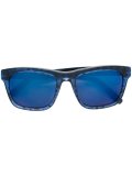 'Rectangular Visetos' logo printed sunglasses