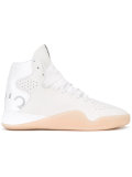 contrast-sole sneakers