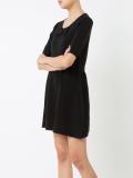 bow tie mini dress