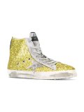 'Francy' glitter hi-top sneakers