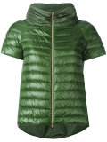 short sleeve puffer jacket
