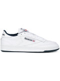 lateral patch lace-up sneakers