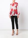 floral print blouse