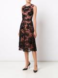 scuba floral lace dress