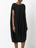 round cut sleeveless dress