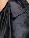 v-neck off-the-shoulder top