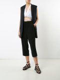 V plunge top