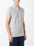 embroidered logo polo shirt 