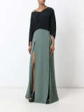 long split skirt