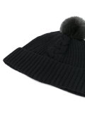 fur bobble hat 