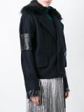 fur collar peacoat