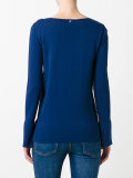 slit sleeves jumper
