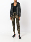 camouflage track trousers