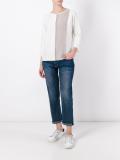 thick stripe detailing jumper