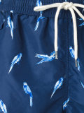 printed swim shorts