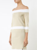 stripe bandeau top