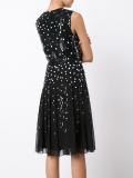 sequin dots detailing dress