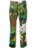 tropical floral print pyjama trousers