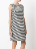 striped shift dress