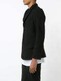 peaked lapels blazer