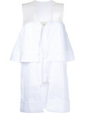 strapless blouse 