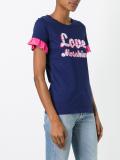 neon print T-shirt