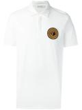 Medusa patch polo shirt