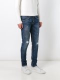 frayed skinny jeans
