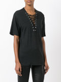 lace-up T-shirt 