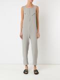 zipped jumpsuit