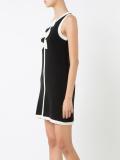 bow tie mini dress
