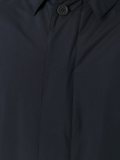 single breasted padded coat 