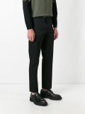 straight-leg trousers
