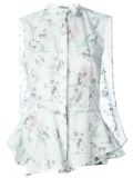 diagonal drape shirt