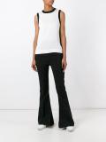 two-tone tank top