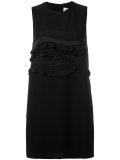 frill detail sleeveless dress 