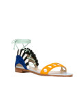 lace fastening sandals 