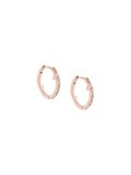 'Cherry Branch' diamond hoop earrings