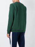 embroidered logo sweatshirt 