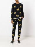 leopard intarsia jumper 