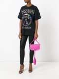 mirror embellished cross-body bag 