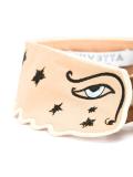 eye embroidered collar