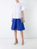 front pleat shorts