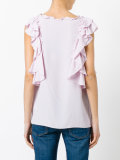 ruffled blouse