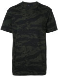 camouflage print T-shirt