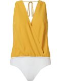 sleeveless cache-coeur body