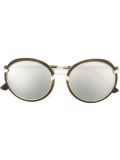 Dries Van Noten x Linda Farrow对比镜框太阳眼镜