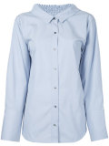 spread collar shirt
