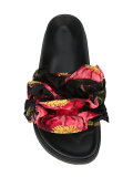 flower slider sandals 
