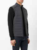 high neck gilet